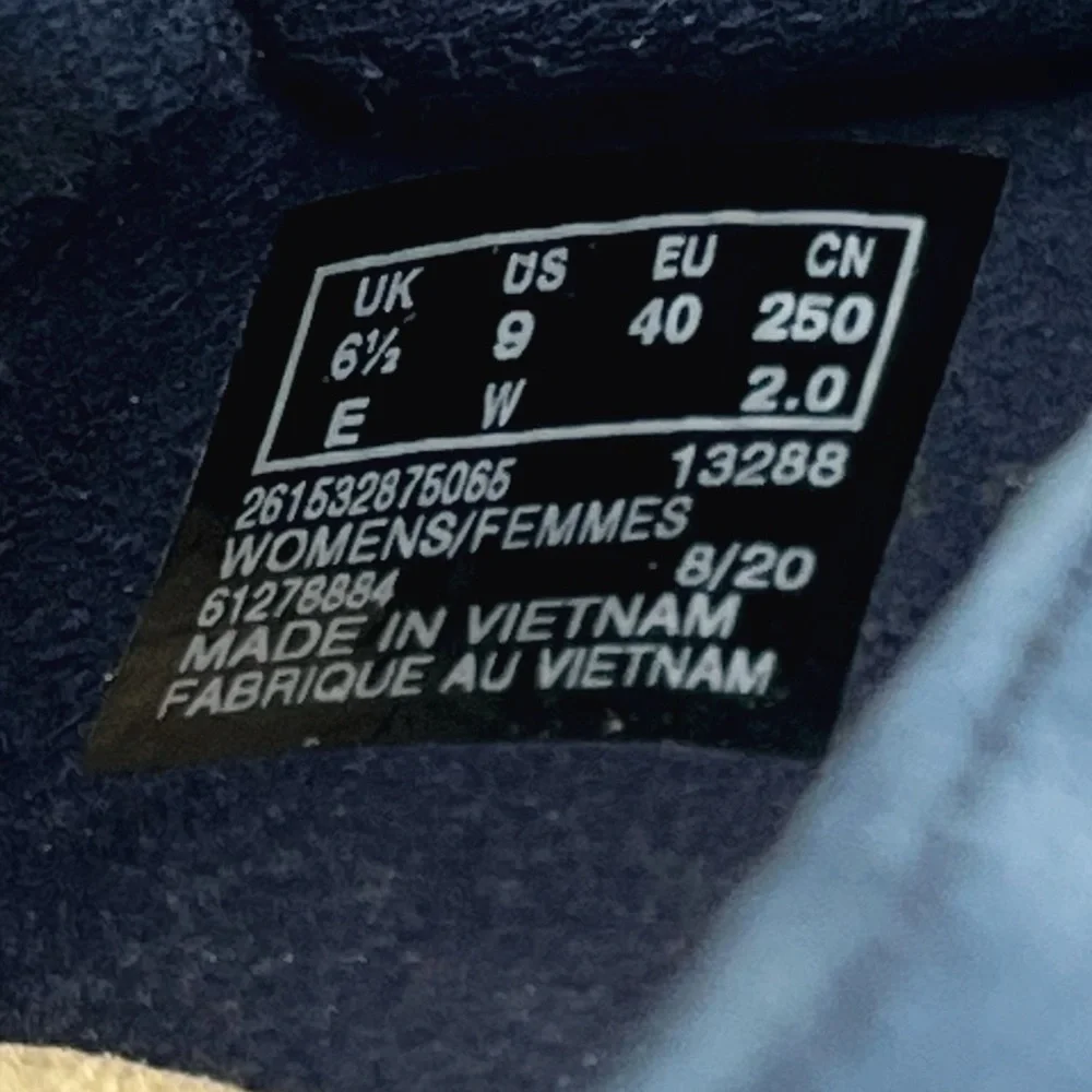 Clarks Women's Navy Blue Flats - Picture 8 of 8